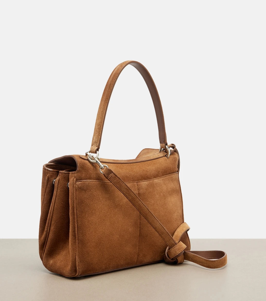 Balenciaga - Rodeo Small suede tote bag