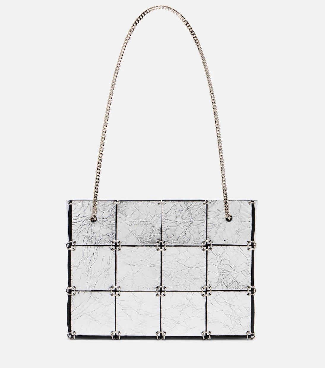 Khaite - Emma Mini metallic leather tote bag