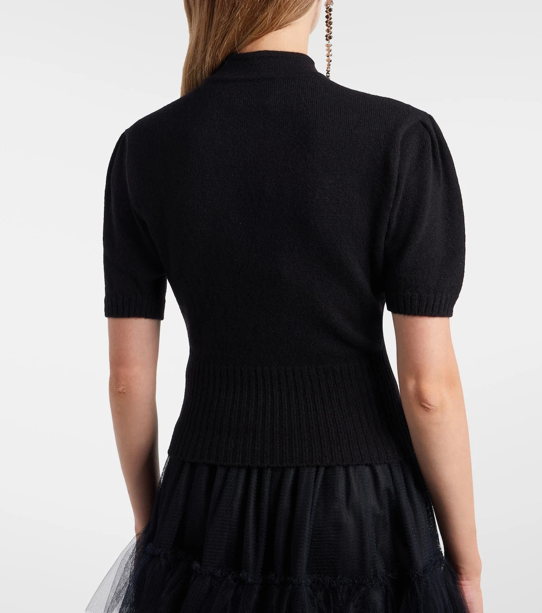 Simone Rocha - Embellished cashmere sweater