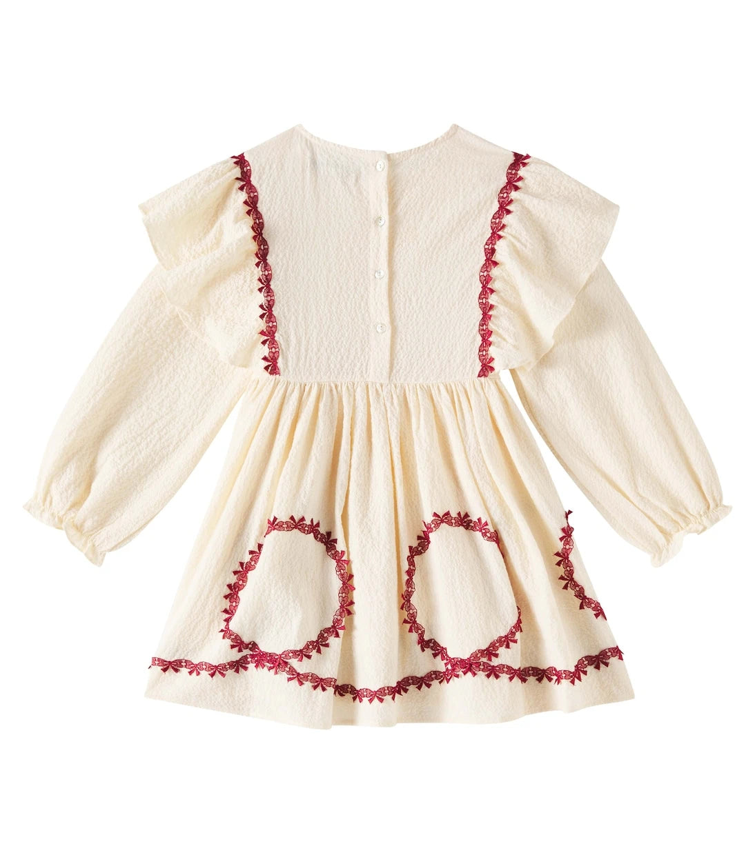 Konges Sløjd - Fee embroidered cotton dress