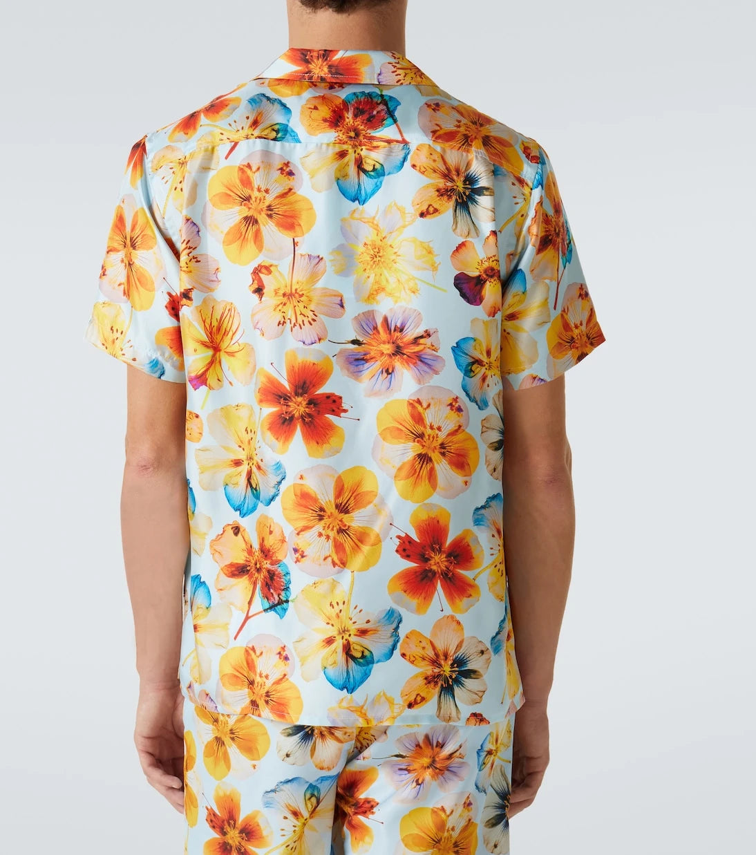 Orlebar Brown - Hibbert floral silk bowling shirt