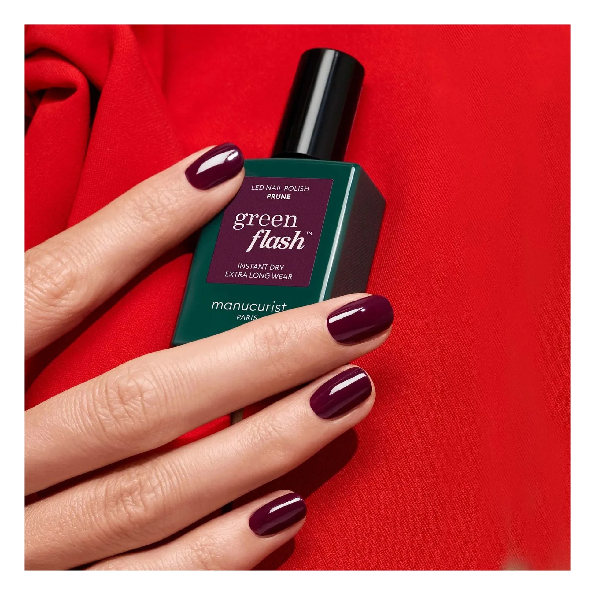 Manucurist - Green Flash Semi-Permanent Nail Polish - 15ml | Plum