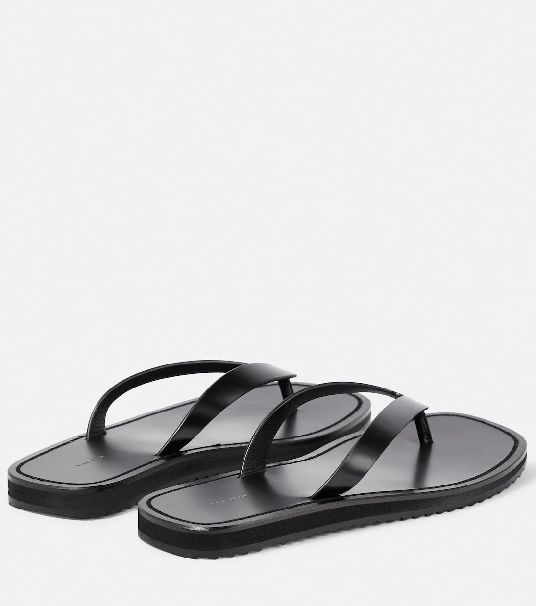 The Row - Leather thong sandals