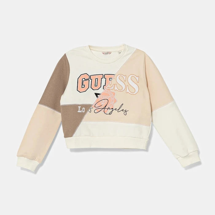 Çocuk Pamuklu Sweatshirt Guess