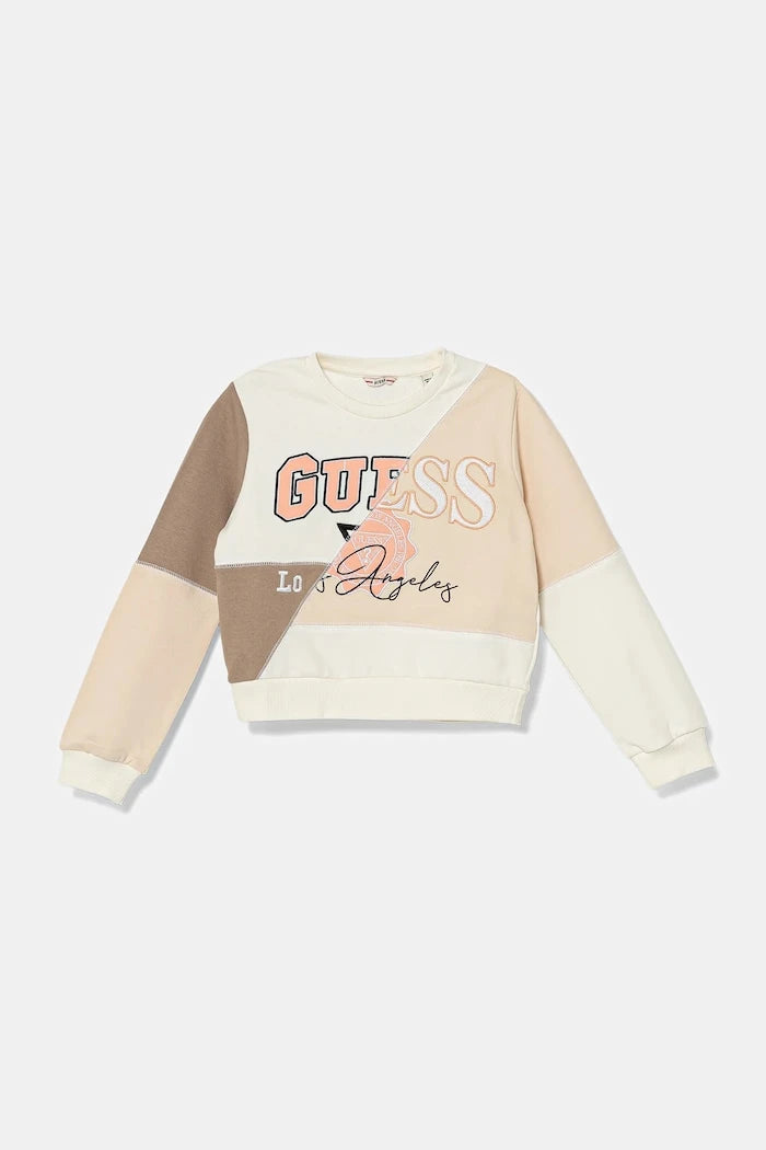 Çocuk Pamuklu Sweatshirt Guess