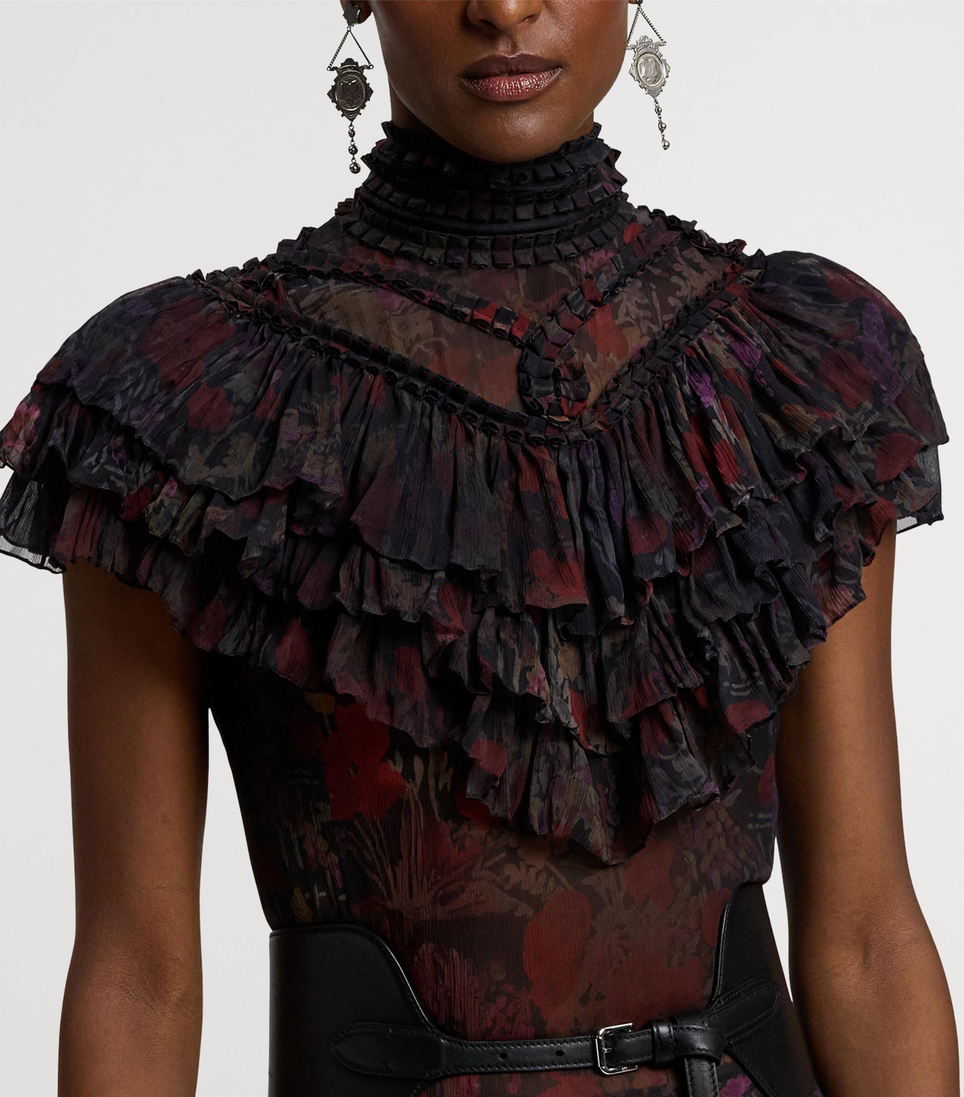 Silk Chiffon Cressida Gown