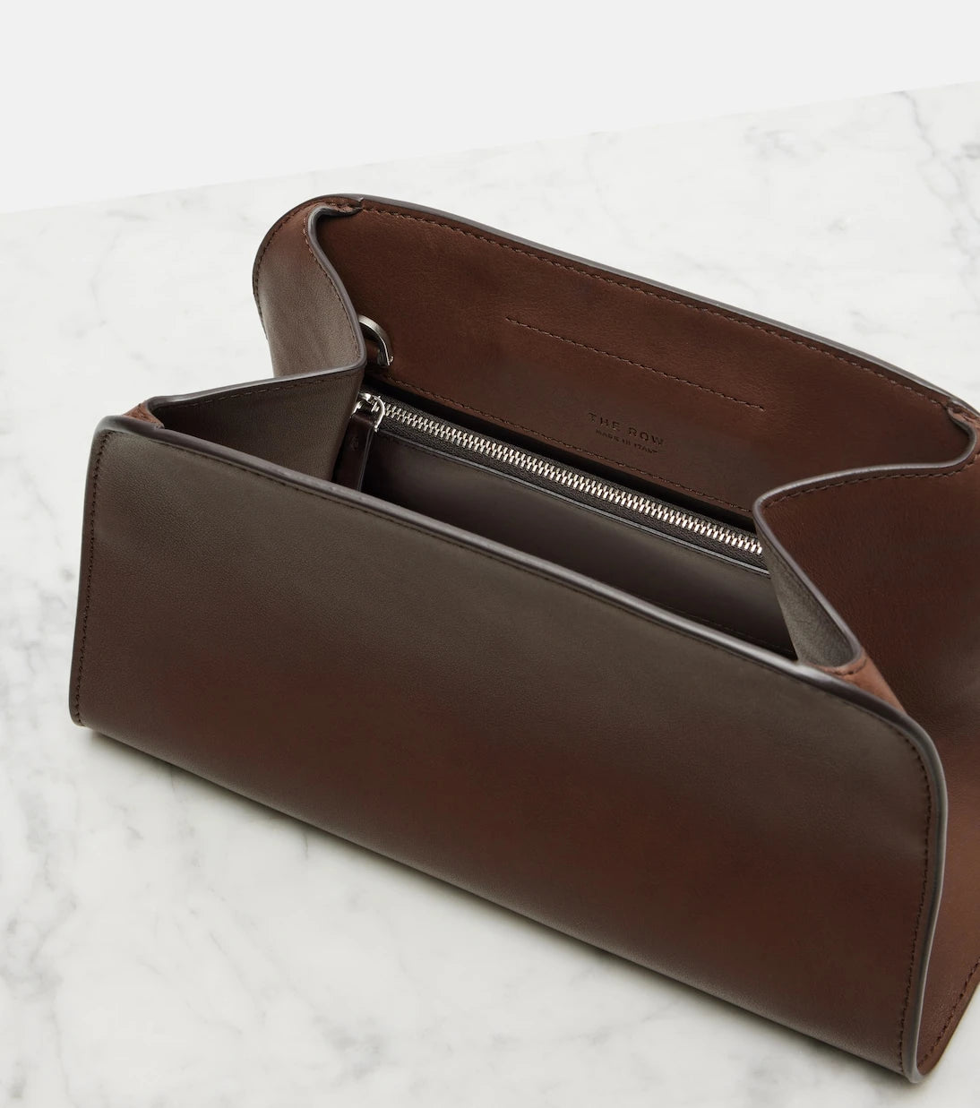 The Row - Peggy leather shoulder bag