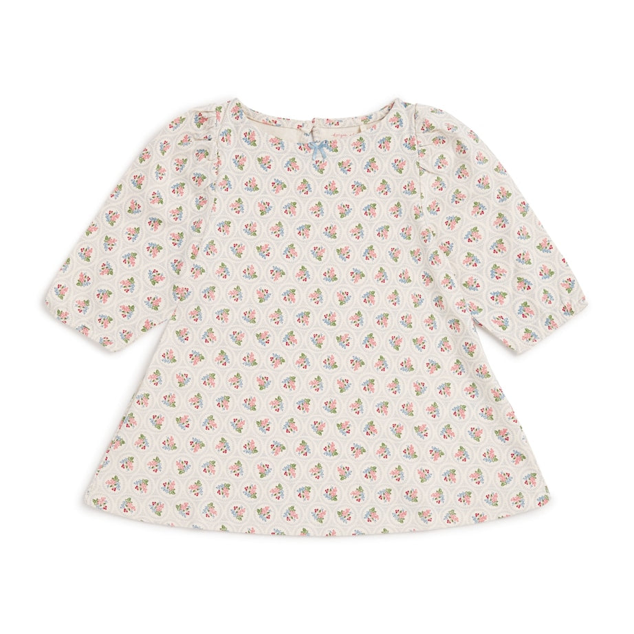 Organic Cotton Floral Print Dress (9 months-4 Years)