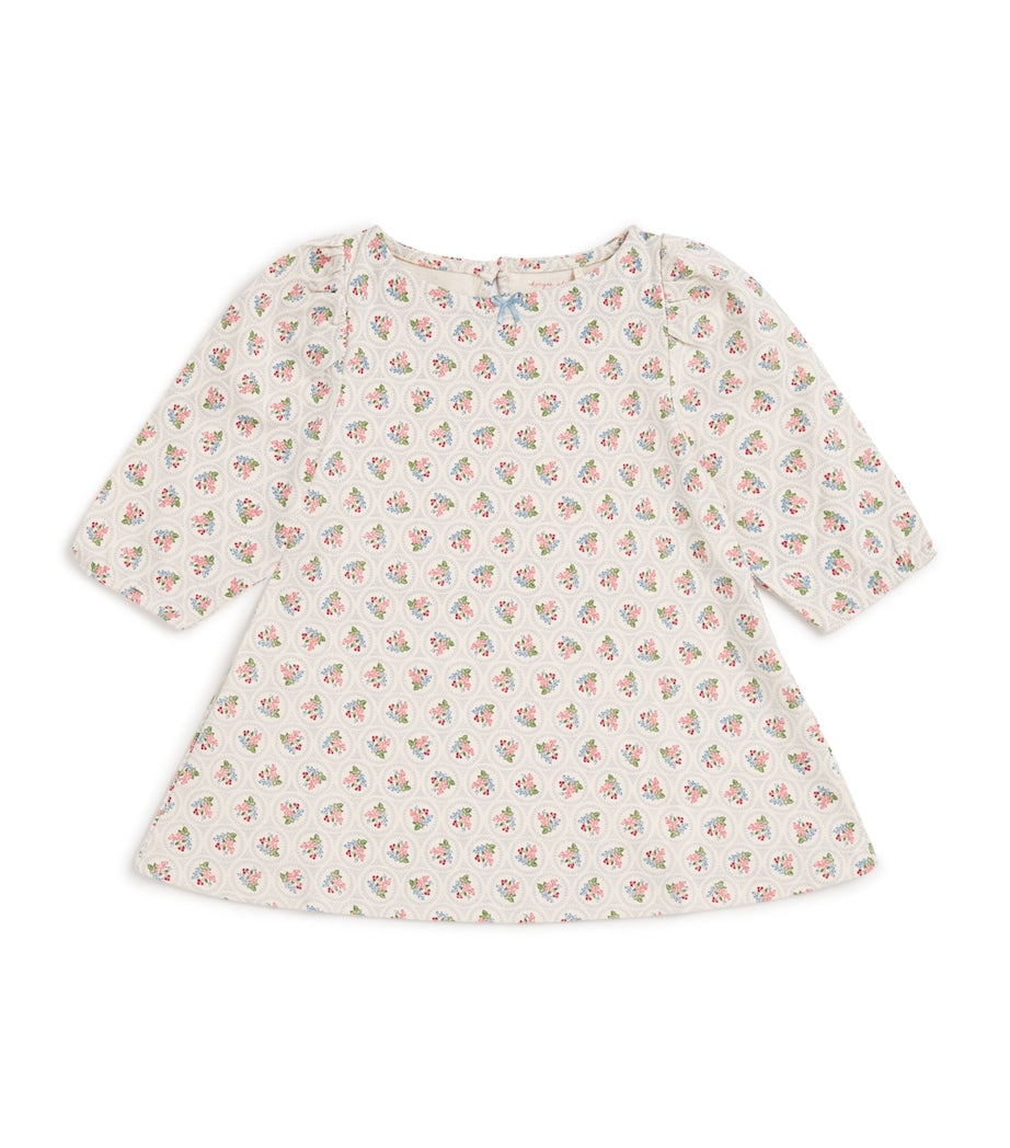 Organic Cotton Floral Print Dress (9 months-4 Years)