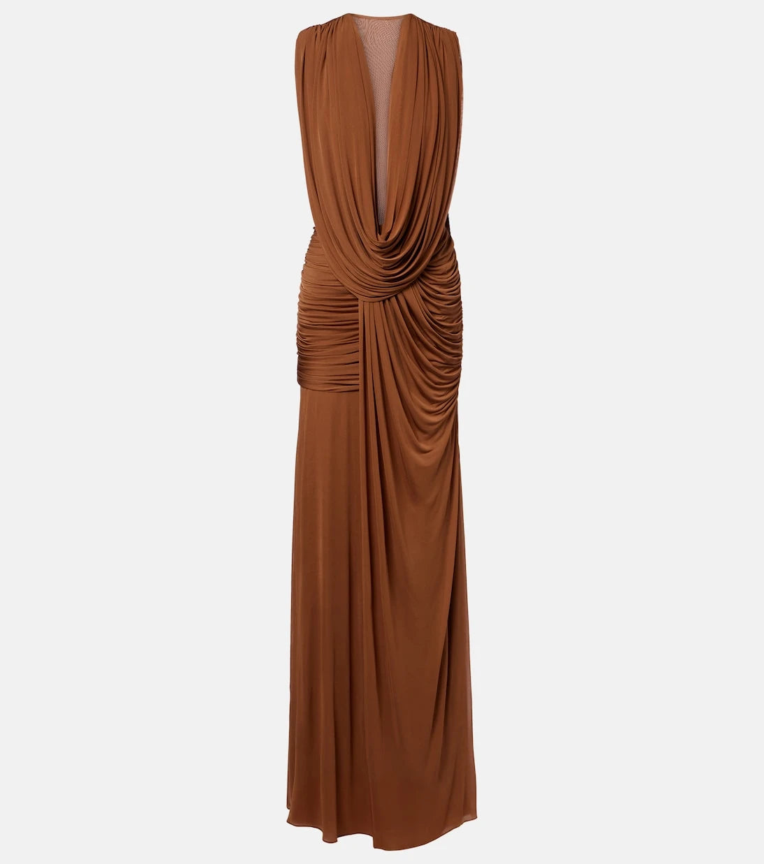 Christopher Esber - Ripple draped jersey gown