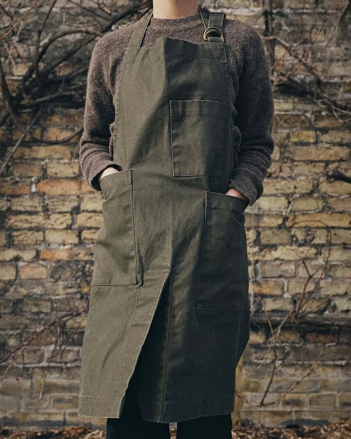 ferm LIVING Bark Garden Pamuk Mutfak Önlüğü