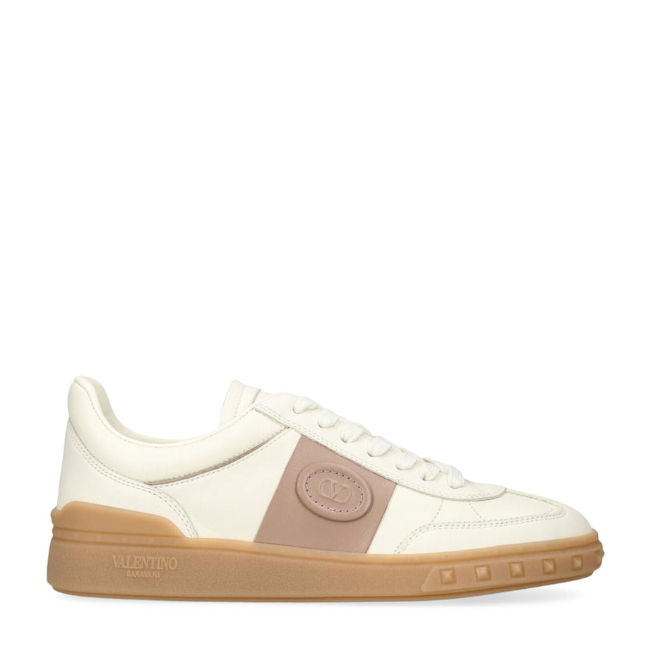 Valentino Garavani White Leather Upvillage Sneakers