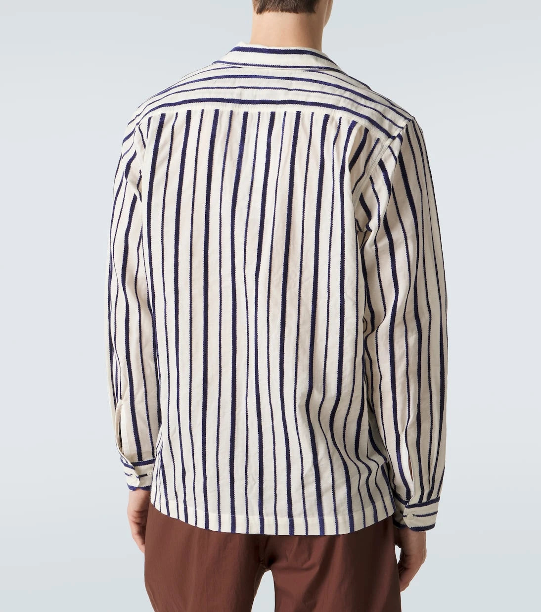 Orlebar Brown - Ridley striped cotton-blend shirt
