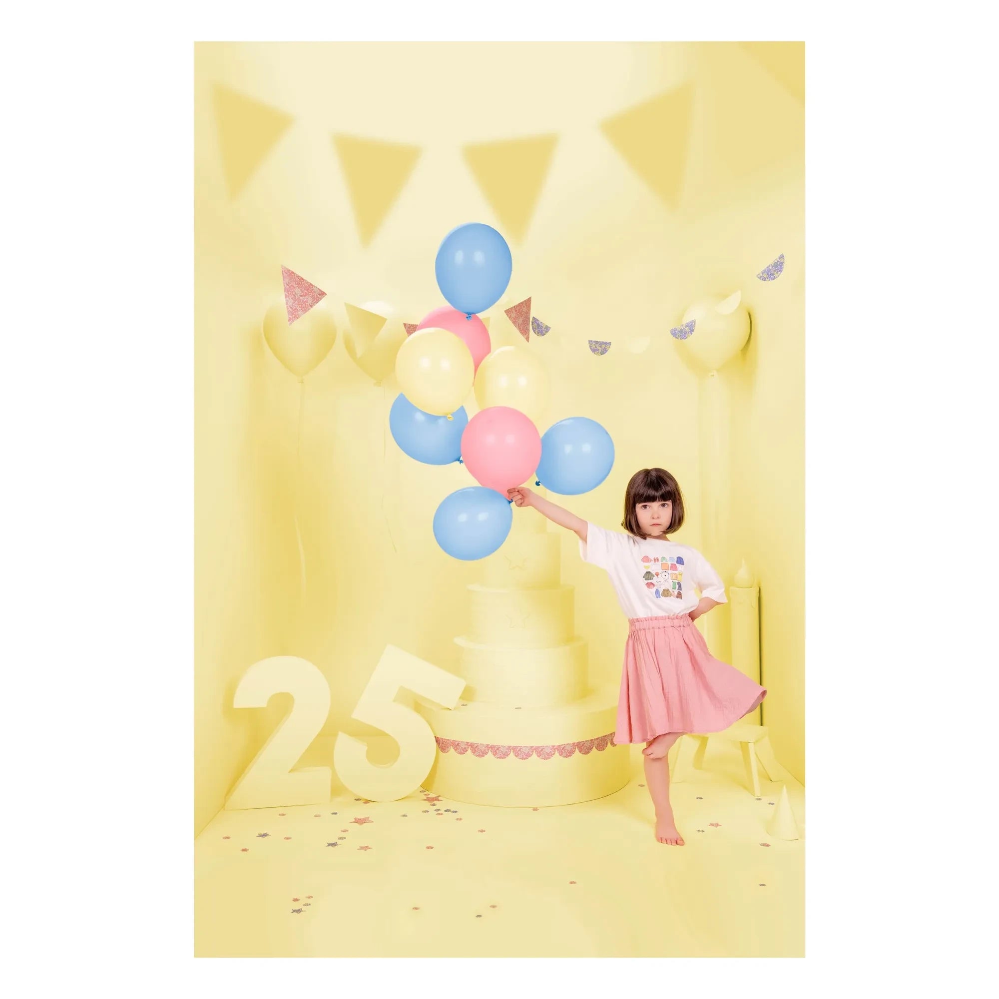Bonton - Petale Capsule skirt 25 years | Pink