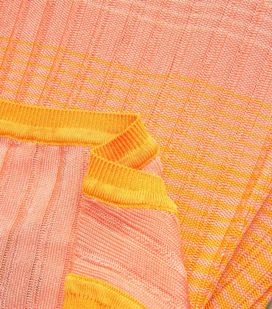 Yellow Tie-Dye Knitted Maxi Dress