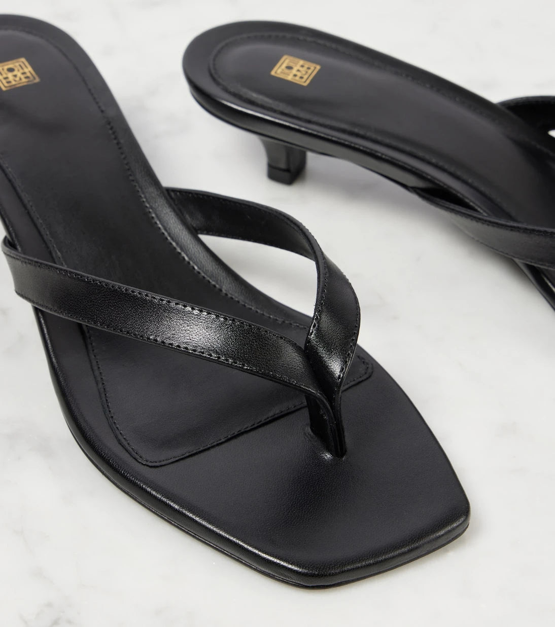 Toteme - Leather thong sandals