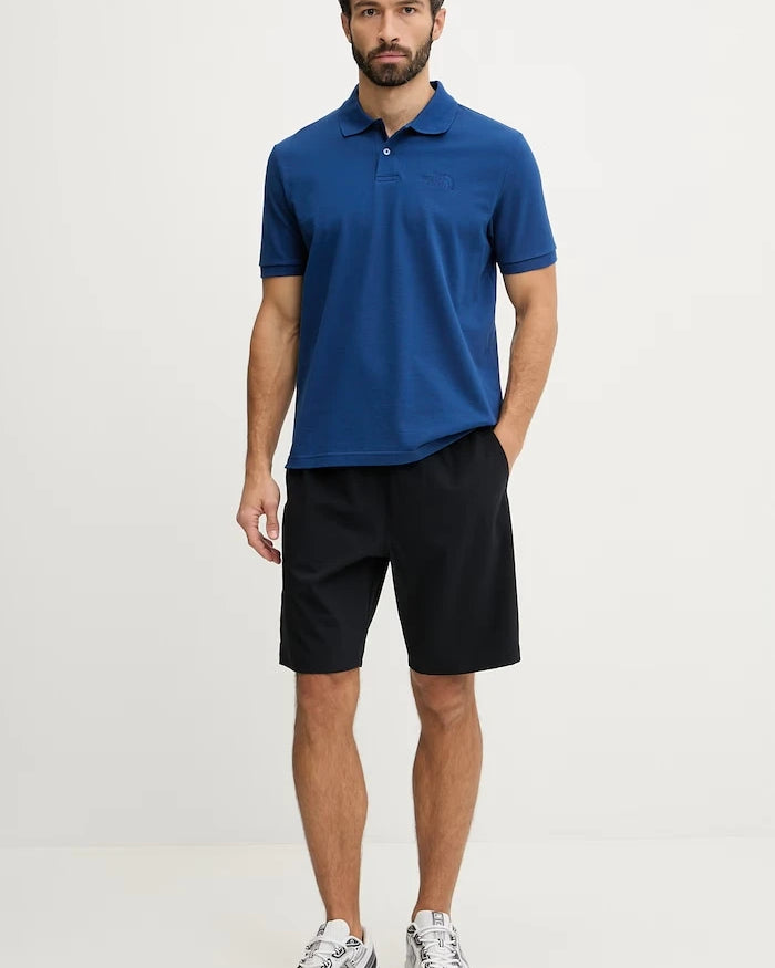 The North Face REGULAR POLO Yaka Detaylı Pamuklu Tişört