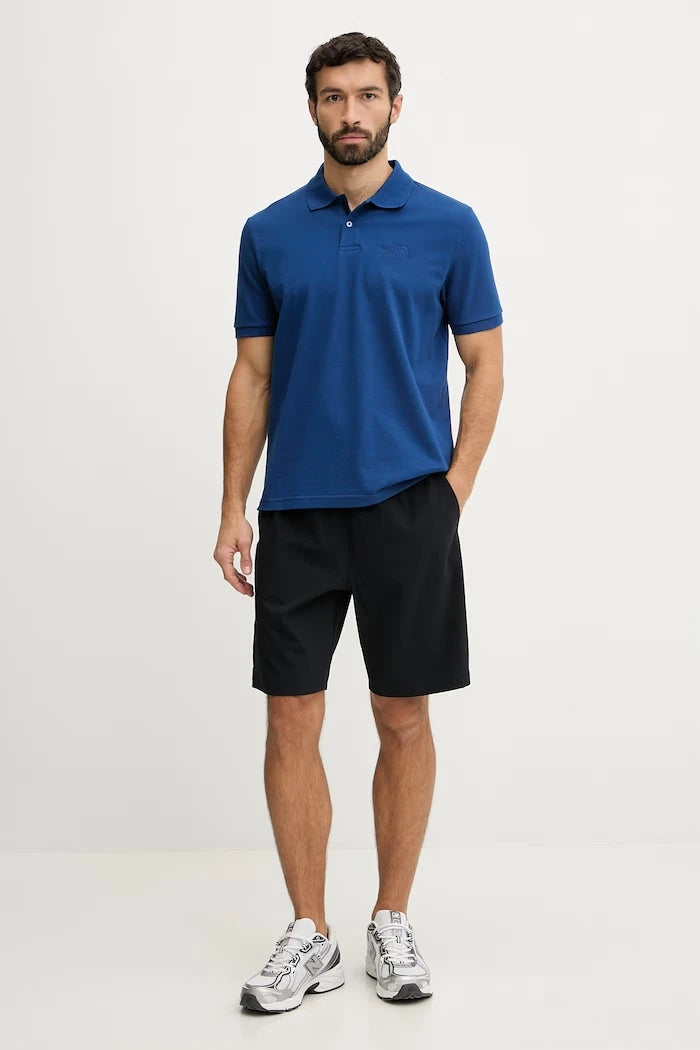 Памучна тениска с яка The North Face REGULAR POLO