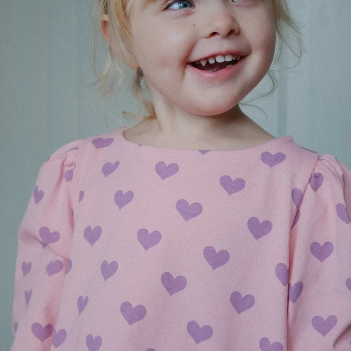 Детска памучна блуза Konges Sløjd DREY SLIT BLOUSE GOTS