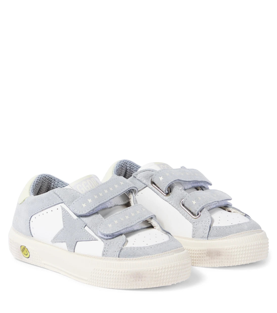 Golden Goose Kids - May suede and leather sneakers