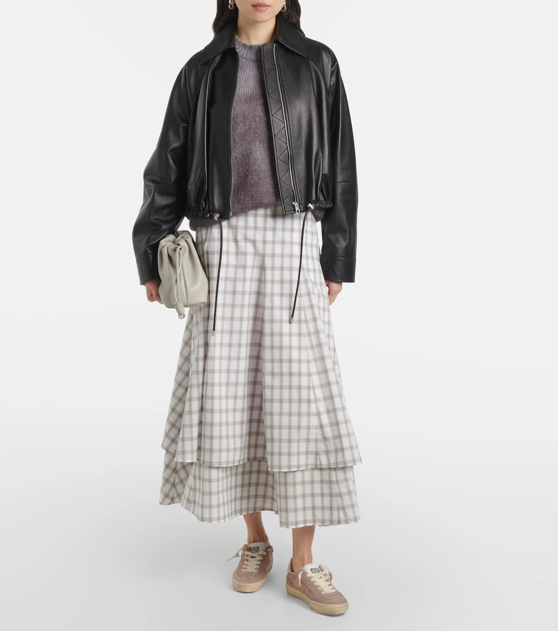Golden Goose - أحذية رياضية "سول ستار" من الشمواه