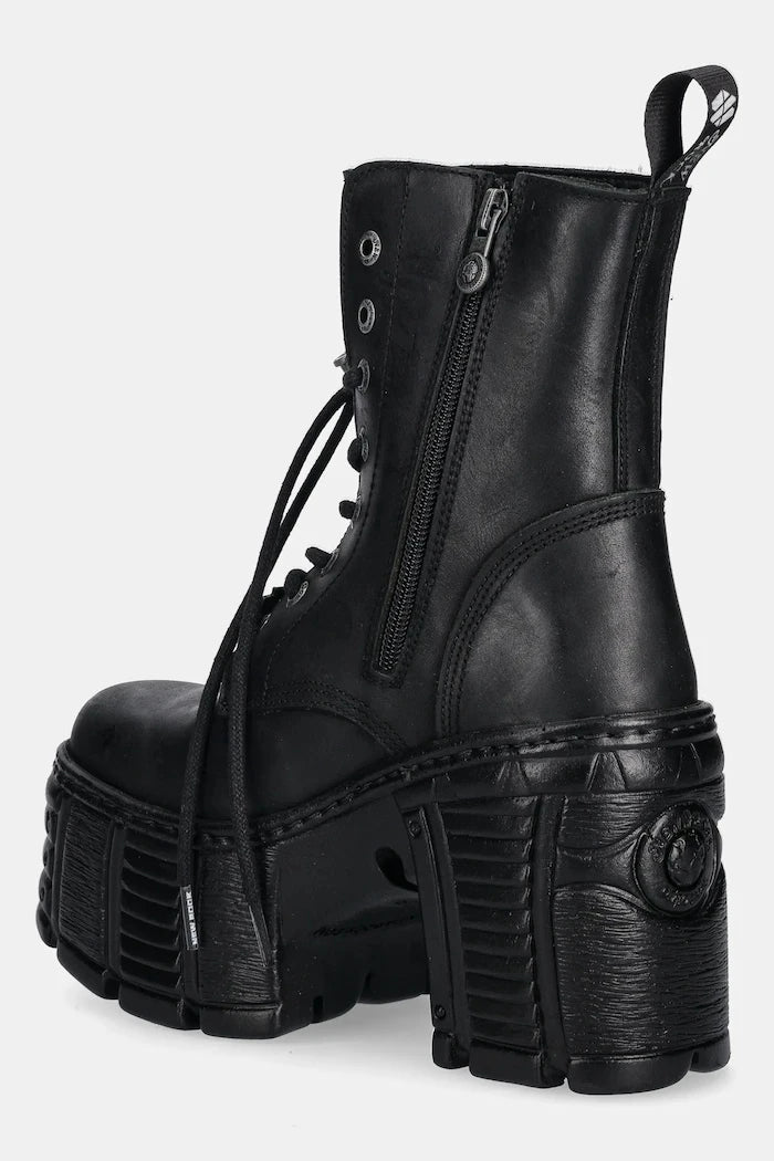 New Rock CRUST NEGRO, TOWER MAX Deri Bot
