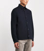 Navy Collared Overshirt