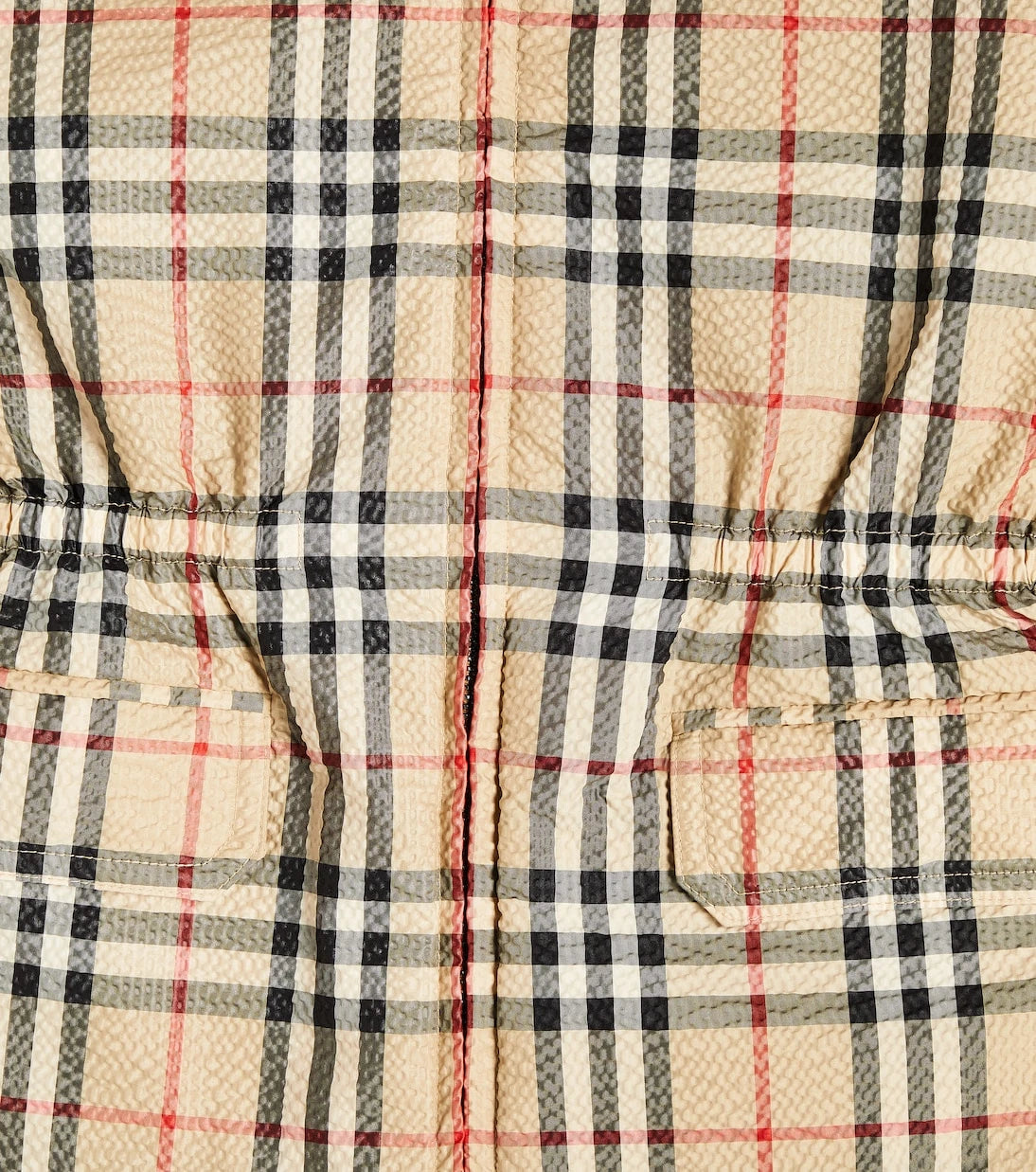 Burberry Kids - جاكيت كاروهات بربري