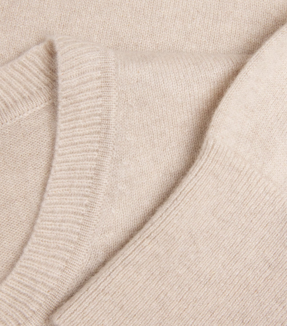 arch 4 Beige Cashmere Crew-Neck Hebe Sweater