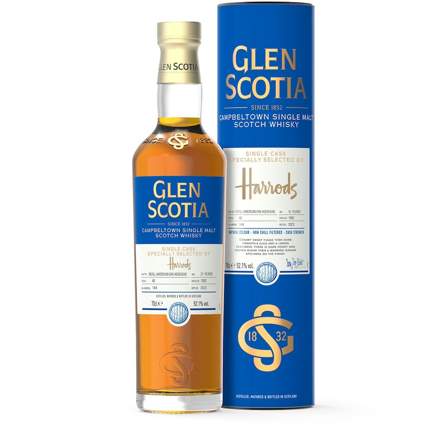 Glen Scotia X Harrods 31-Year-Old Single Cask Whisky (70cl)