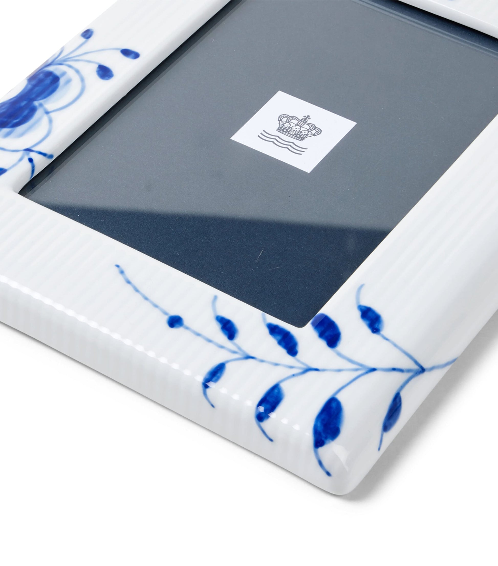 Royal Copenhagen Blue Fluted Plain Mega Photo Frame (4" x 6")