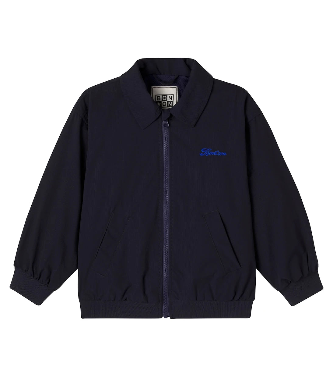 Bonton - Logo embroidered blouson jacket