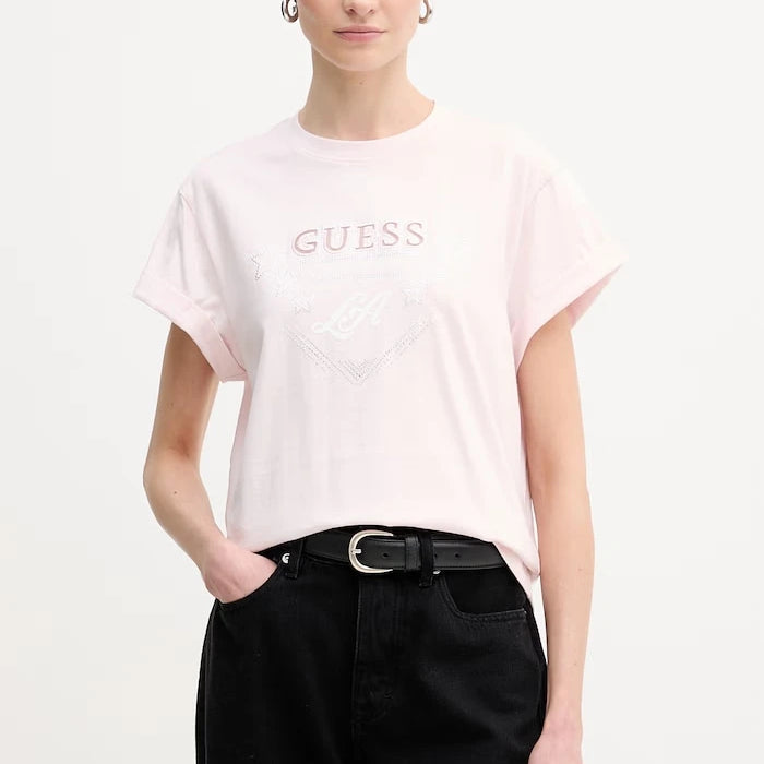 Памучна тениска Guess