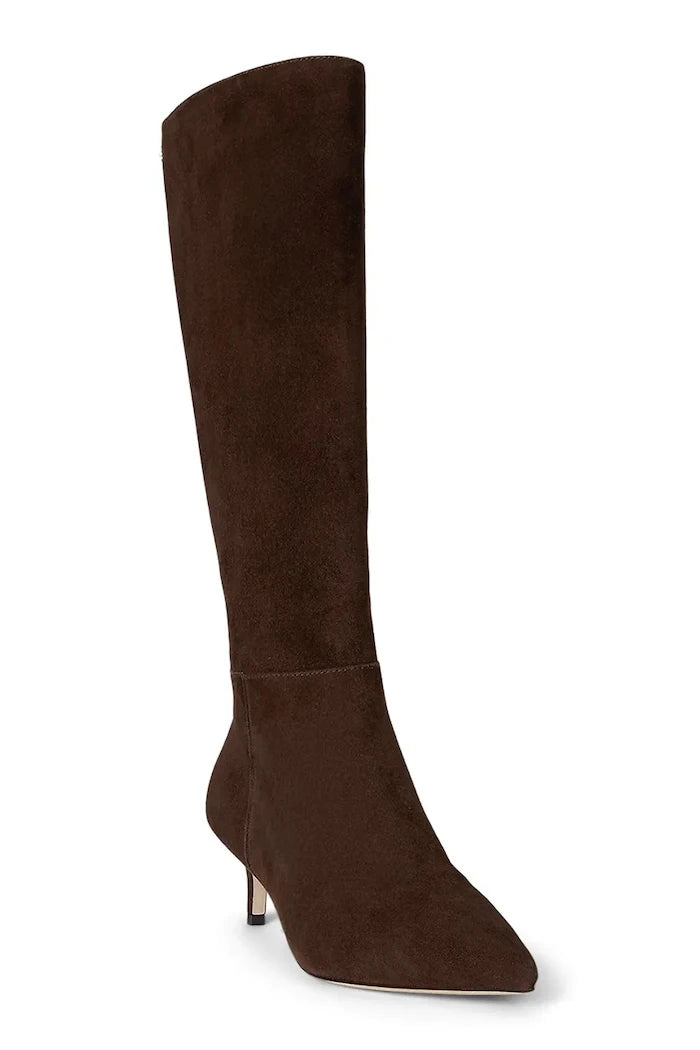 Lauren Ralph Lauren Mckay Tl Hl Süet Çizme