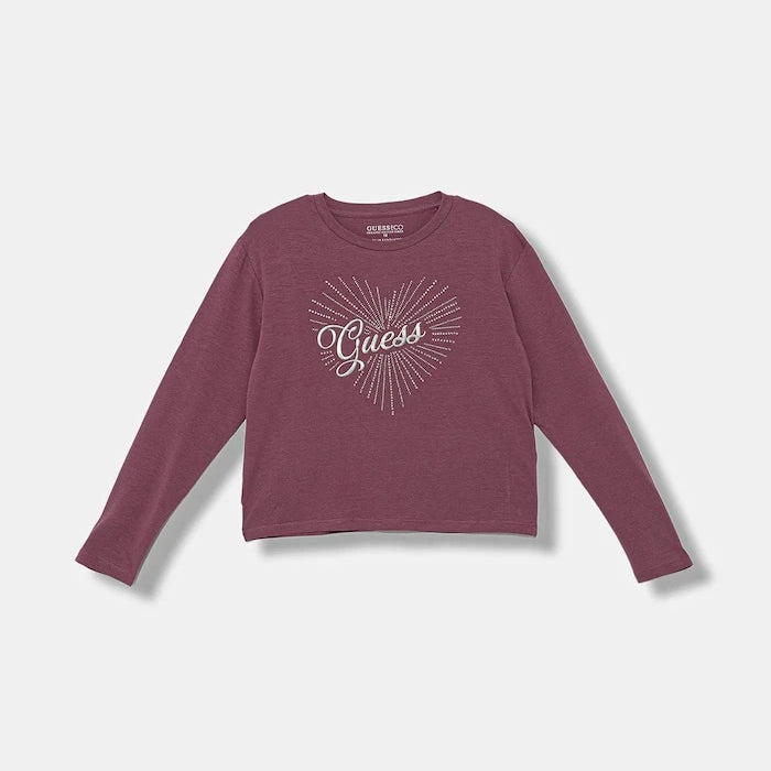 Детска блуза с дълги ръкави Guess