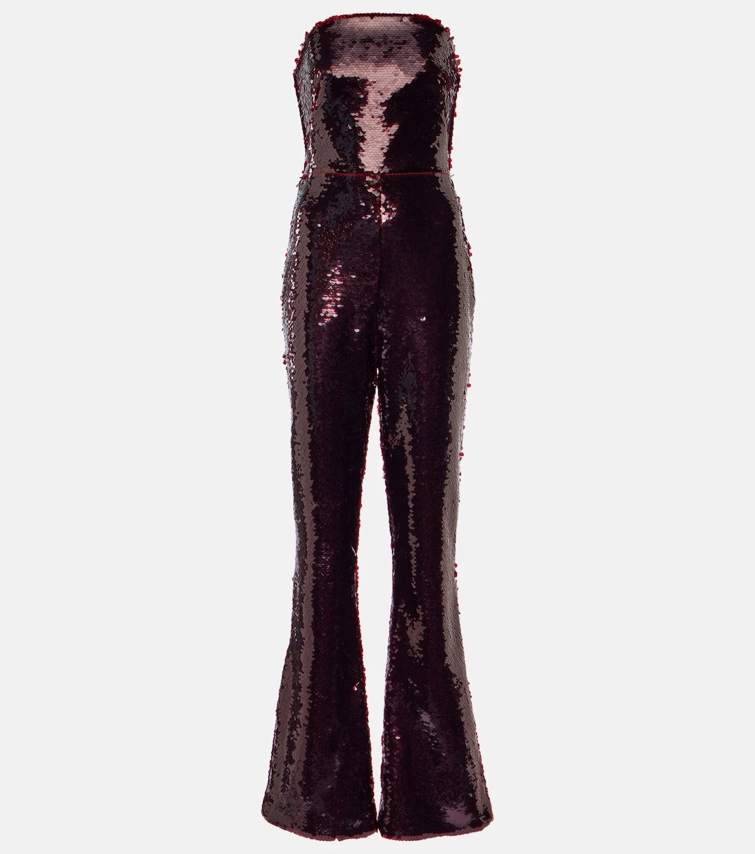 Safiyaa - Myrine sequined strapless jumpsuit