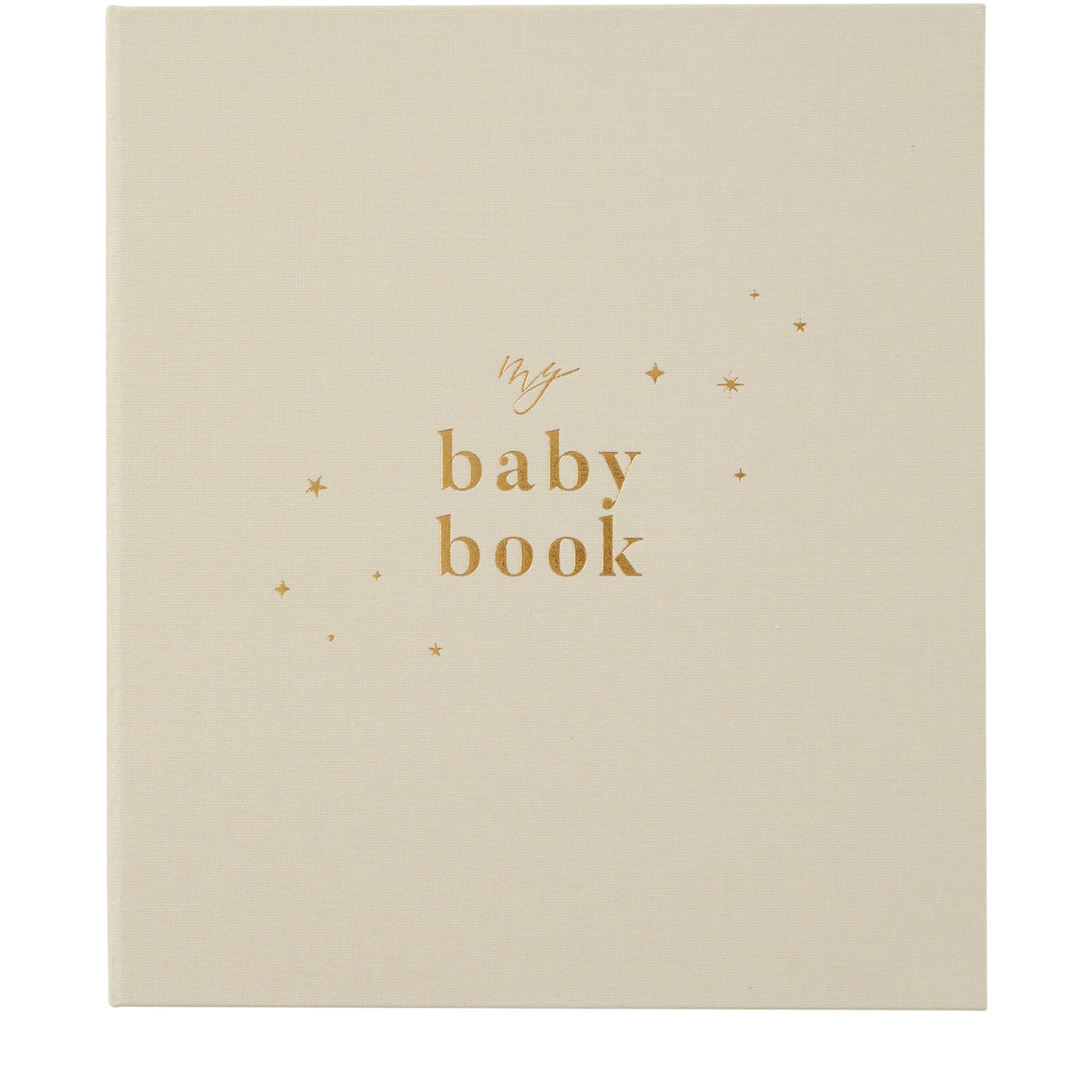 Blush and Gold My Baby Memory Book