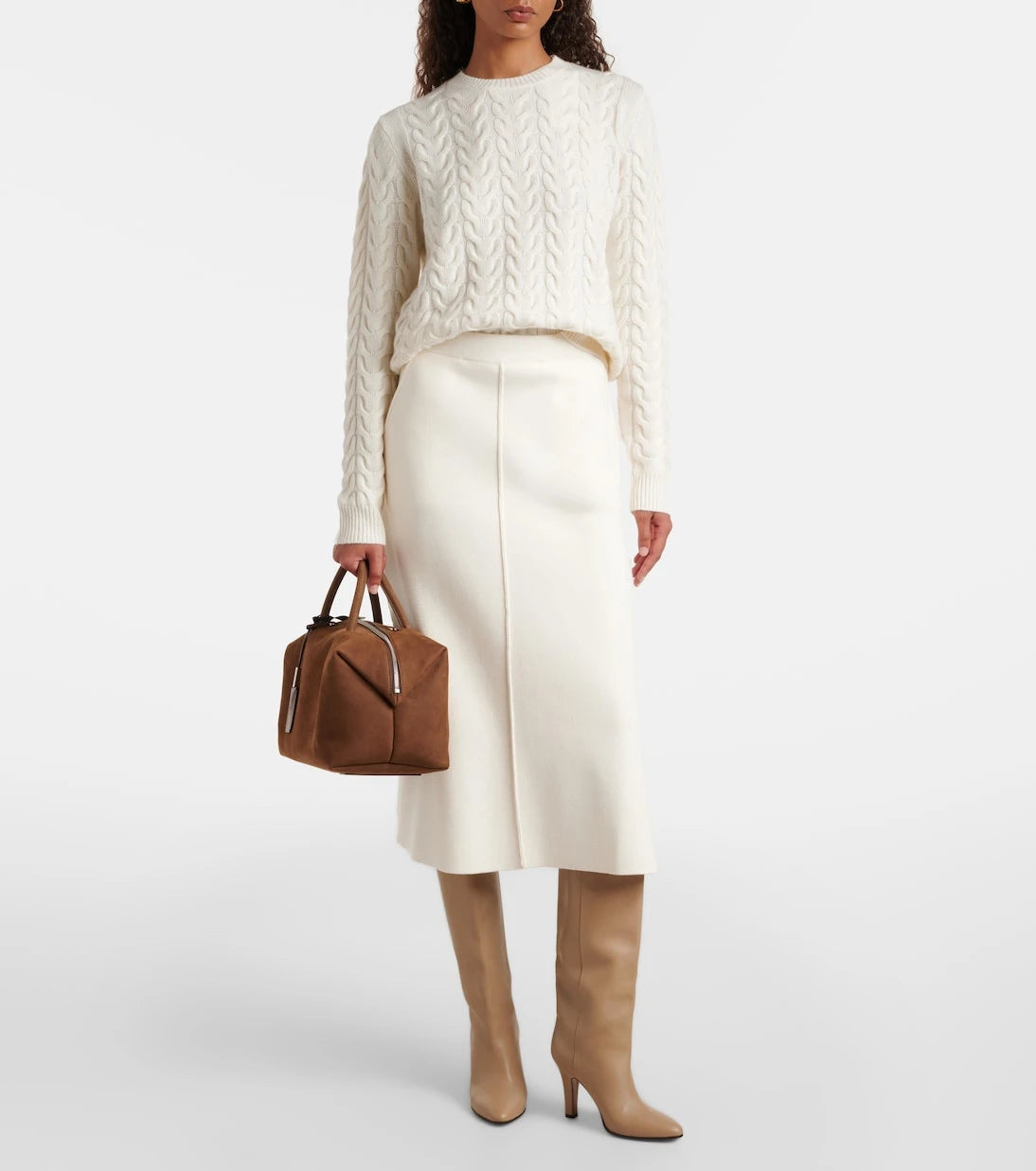 Max Mara - Aramis cable-knit cashmere sweater
