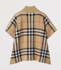 Burberry Kids Wool-Blend Reversible Cape