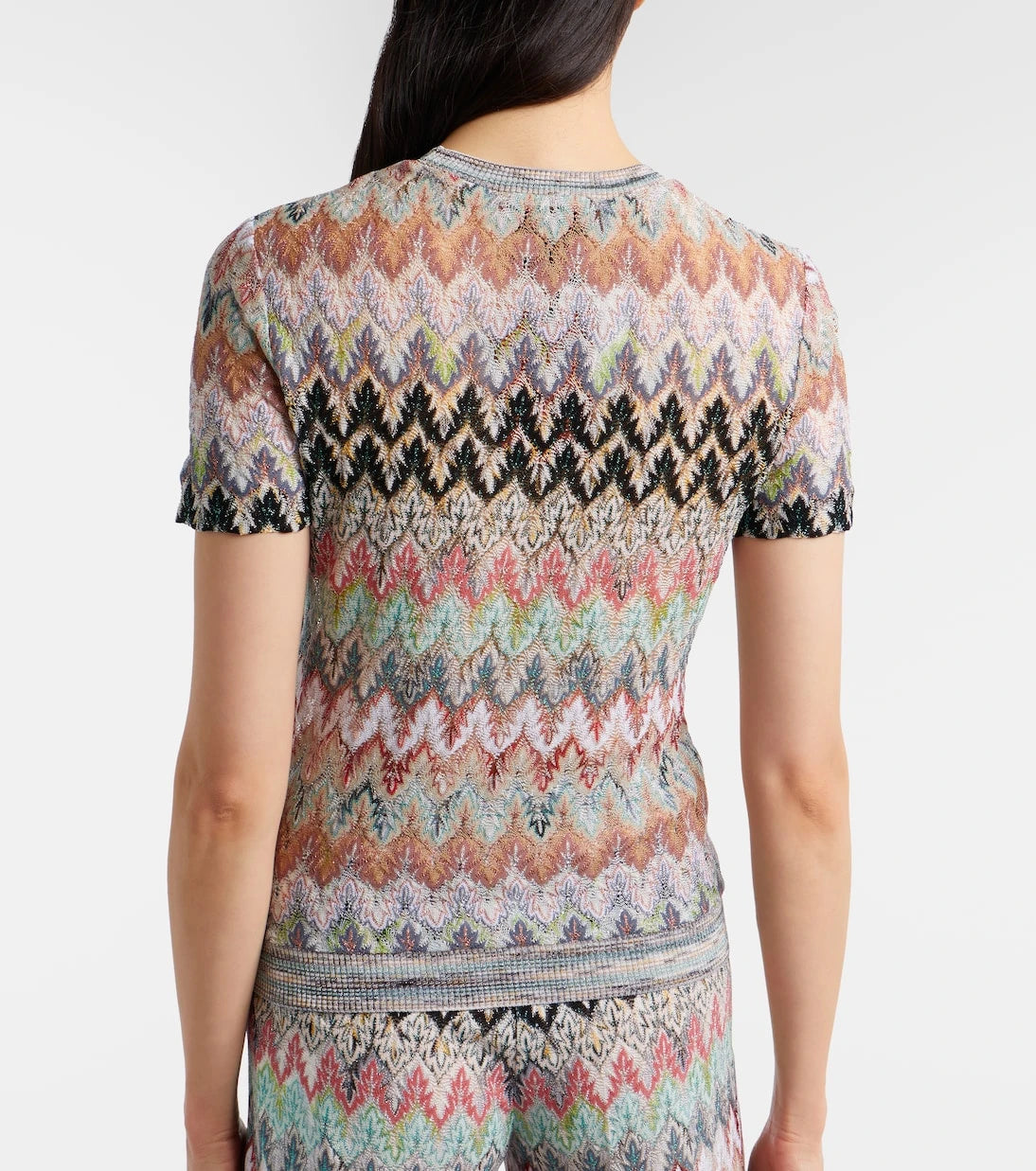 Missoni - تي شيرت لاميه متعرج