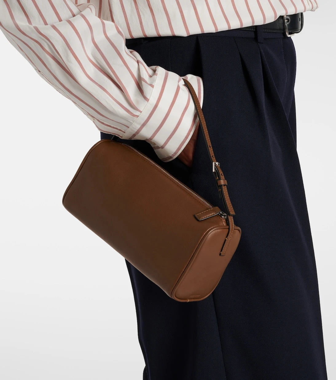 The Row - '90s leather top-handle bag