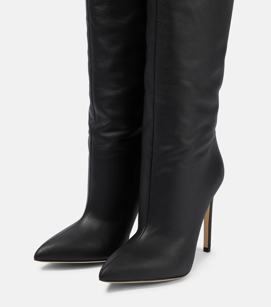 Paris Texas - Fringed leather over-the-knee boots