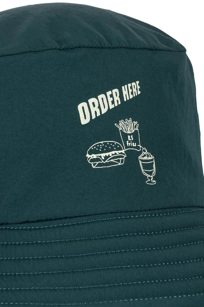 Konges Sløjd Çocuk POMIO BUCKET HAT GRS Şapka