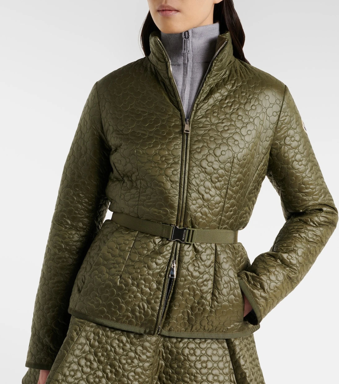 Moncler - Geranium quilted down jacket