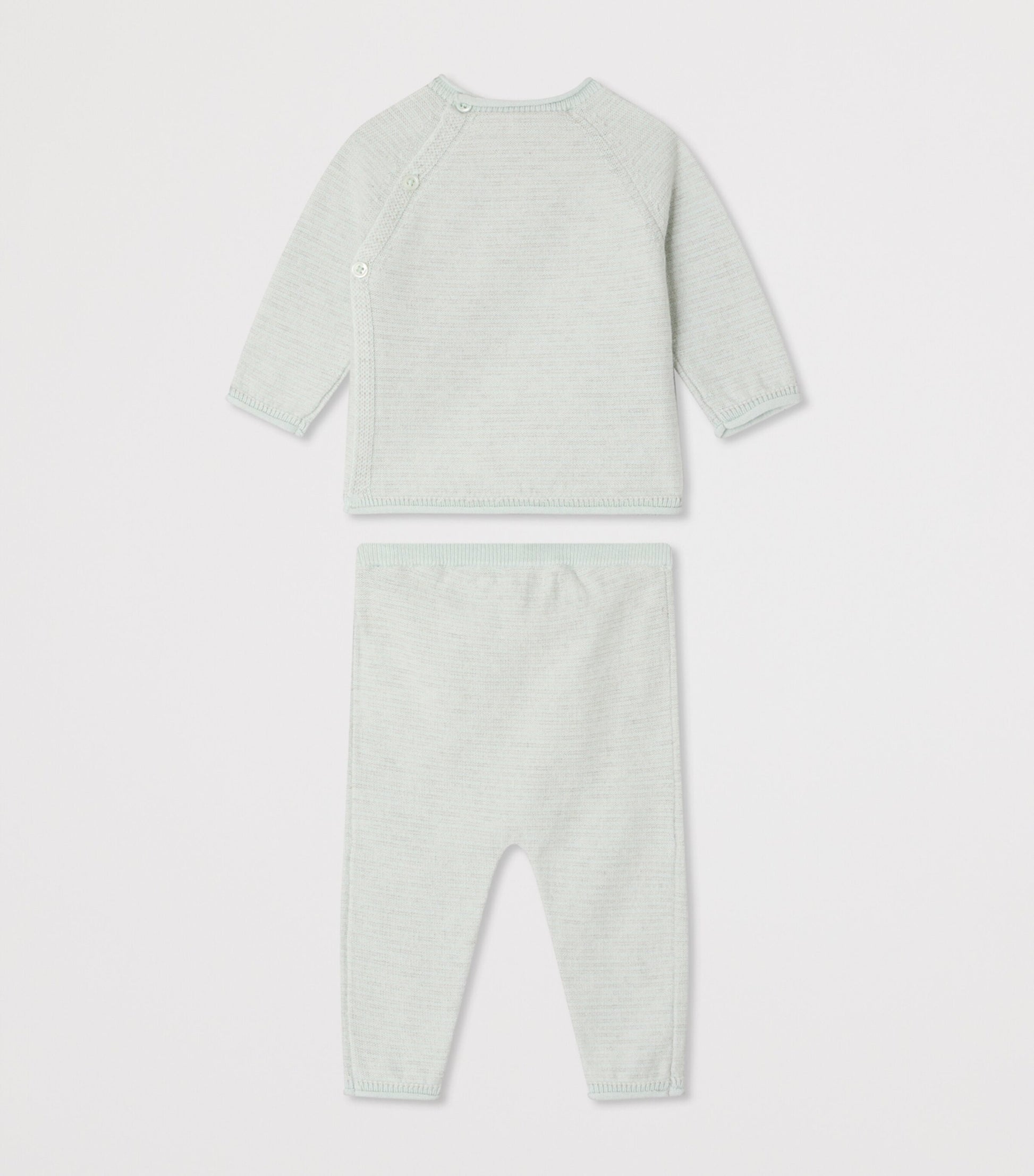 Cotton-Cashmere Top and Trousers Set (1-18 Months)