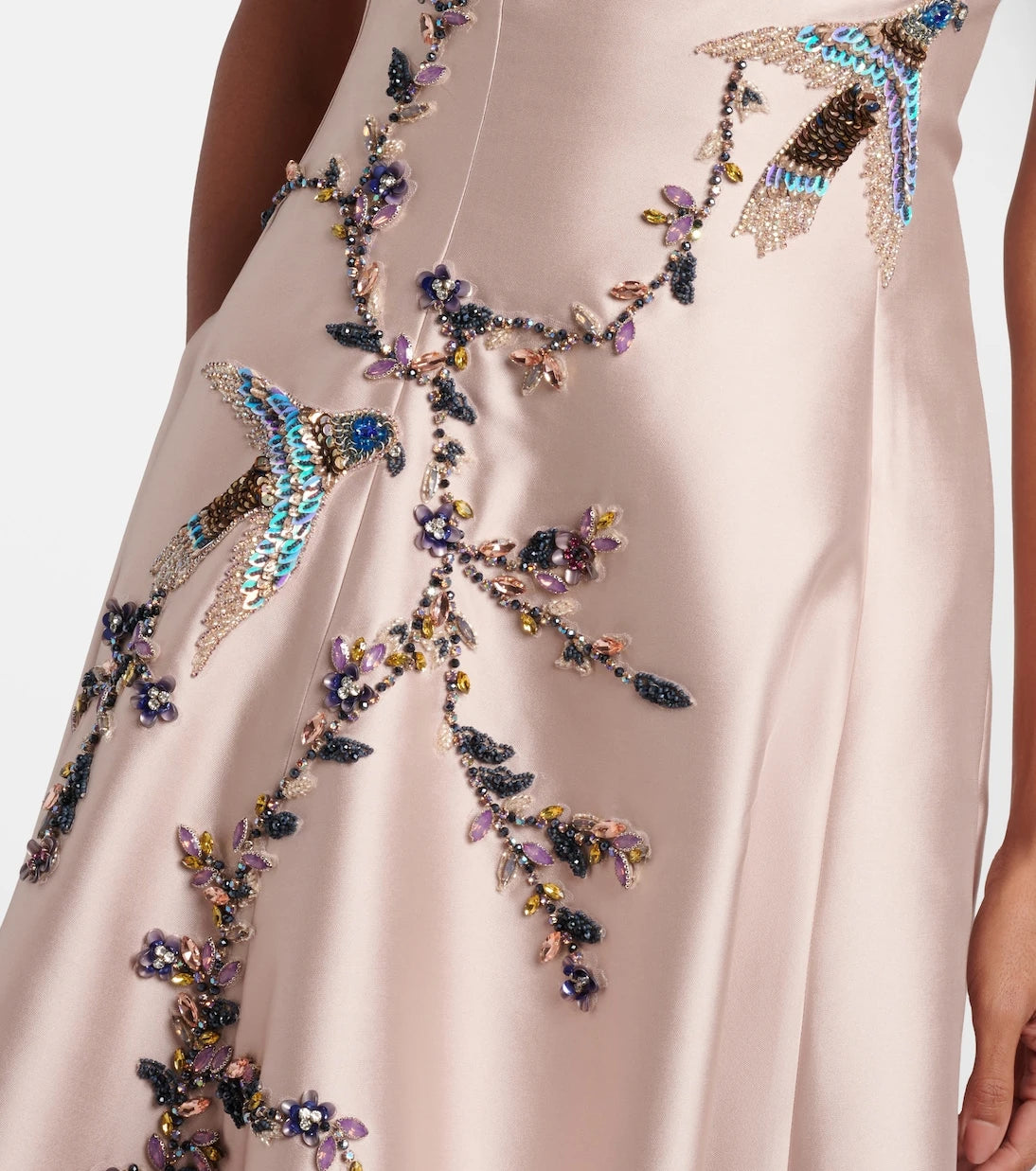 Costarellos - Mavia embellished bustier gown