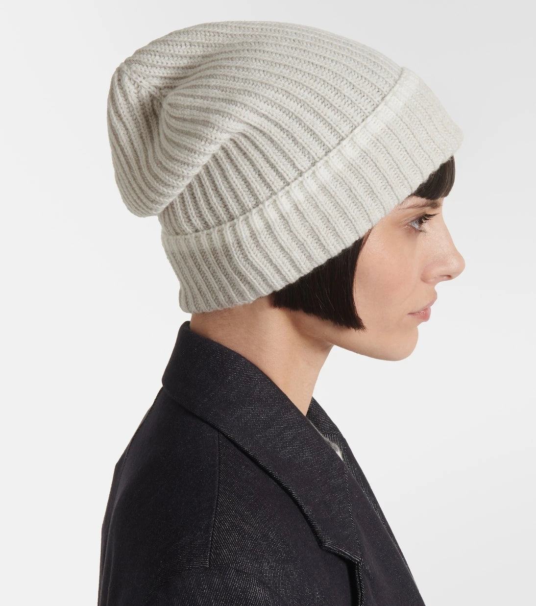 Brunello Cucinelli - Monili embellished cashmere beanie