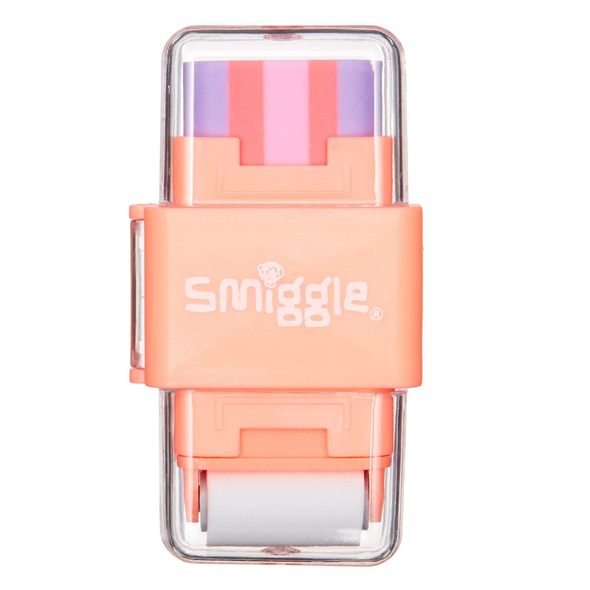 Smiggle - Sharp Again Roll Eraser and Sharpener