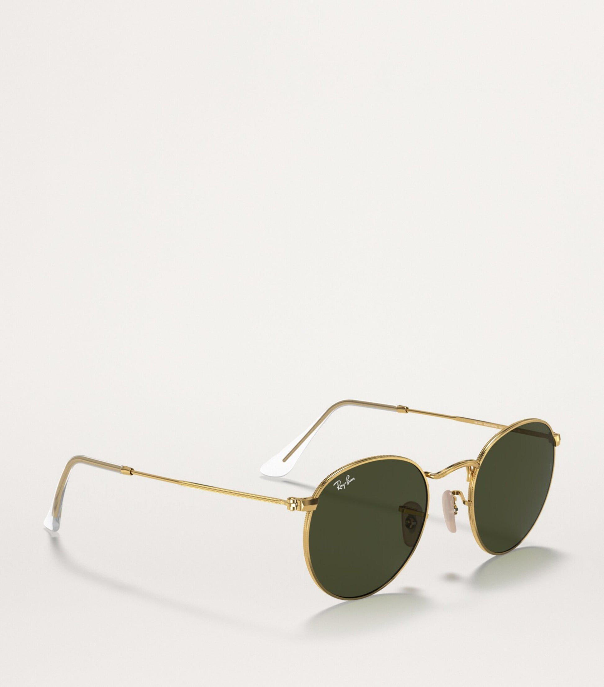 Round Wire-Frame Sunglasses