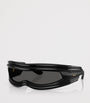Ray-Ban Black Nylon Ultra Wrap 001 Next Generation Sunglasses